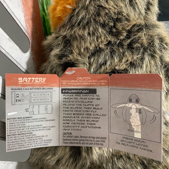 Star Wars GalaxyEdge Porg Puppet - Picture 6 of 7